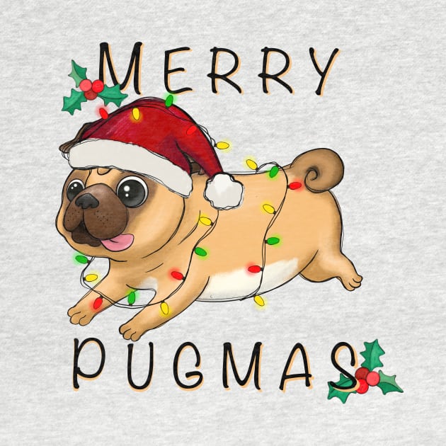 Merry Pugmas by TeesByKimchi